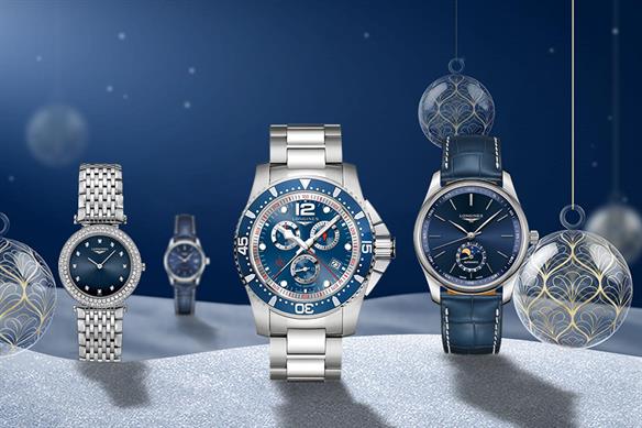 Blue Christmas Dreams With Longines Watches - Sale Up To 40%