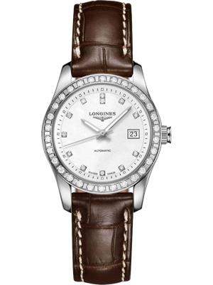 Longines Conquest L2.285.0.87.3 Diamonds 29.5mm