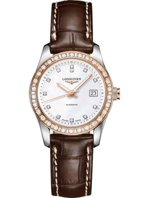 Longines Conquest L2.285.5.88.3 Diamonds 29.5mm