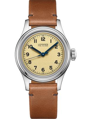 Longines Heritage L2.833.4.93.2 Military Marine Watch 38.5mm