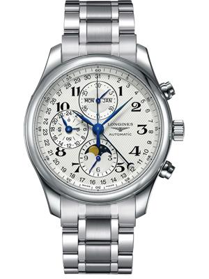 Longines Master L2.773.4.78.6 Chronograph Watch 42mm