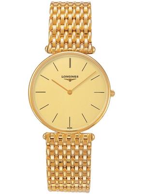 Longines Agassiz 18K L4.691.6.32.6 Watch 33mm