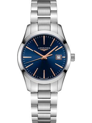 Longines Conquest L2.386.4.92.6 Classic Quartz 34mm