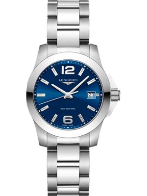 Longines Conquest L3.377.4.96.6 Watch 34mm