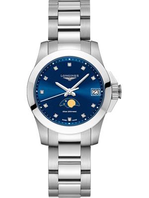 Longines Conquest L3.380.4.97.6 Watch 29.5mm 