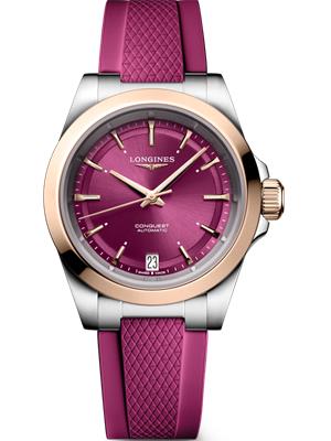 Longines Conquest L3.430.5.98.9 Automatic Watch 34mm