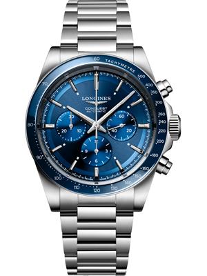 Longines Conquest L3.835.4.92.6 Blue Watch 42mm