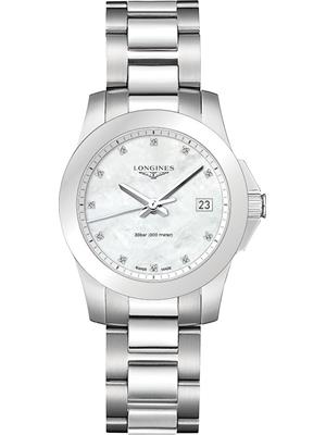 Longines Conquest Classic L3.377.4.87.6 Dianond 34mm