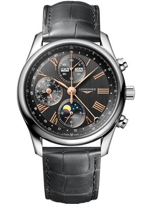 Longines Conquest L2.673.4.61.2 Moonphase Watch 40mm 