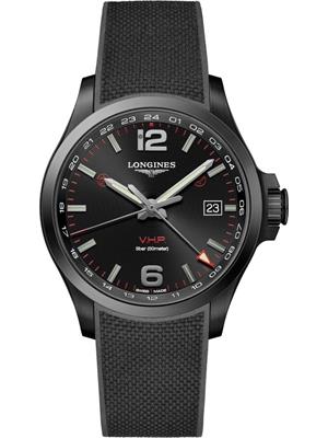 Longines Conquest V.H.P. GMT L3.728.2.56.9 Watch 43mm  