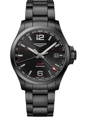 Longines Conquest V.H.P. GMT L3.728.2.56.6 PVD 43mm 
