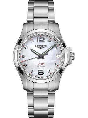 Longines Conquest V.H.P. L3.316.4.87.6 Watch 36mm