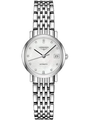 Longines Elegant Auto L4.309.4.87.6 Watch 25.5mm 