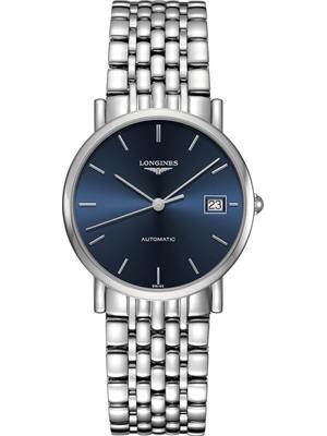 Longines Elegant L4.809.4.92.6 Blue Watch 34.5mm