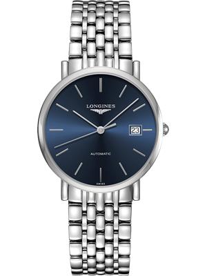 Longines Elegant L4.810.4.92.6 Blue Watch 37mm