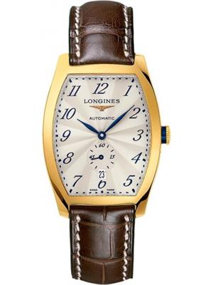 Longines Evidenza Automatic 18k Gold Mens Watch 39mm x 33mm 