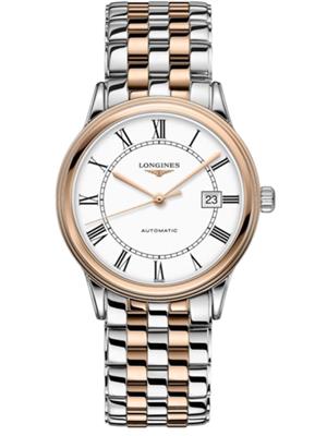 Longines Flagship Automatic White Dial Rose Gold  Watch 40mm