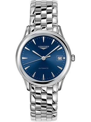 Longines Flagship L4.774.4.92.6 Blue Automatic Watch 36mm