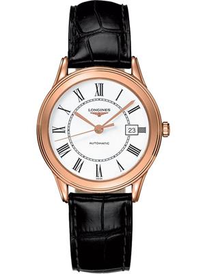 Longines Flagship L4.774.8.21.2 Watch 35.6mm