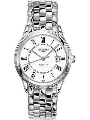 Longines Flagship L4.974.4.21.6 Automatic Watch 38.5mm