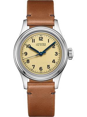 Longines Heritage L2.833.4.93.2 Military Marine Watch 38.5mm