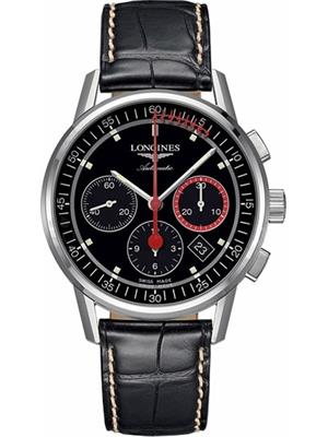 Longines Heritage L4.754.4.52.3 Chronograph Watch 41.5mm