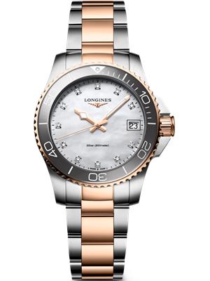 Longines HydroConquest L3.370.3.89.6 Diamond Watch 32mm