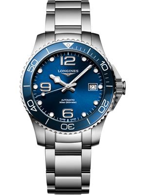 Longines Hydroconquest Silver Tone Watch 39mm 