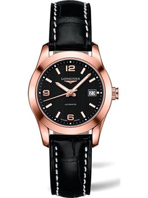 Longines Conquest Classic 18k L2.285.8.56.3 Watch 29.5mm
