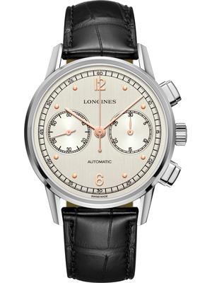 Longines Heritage L2.814.4.76.0 Watch 41mm