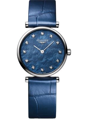 Longines La Grande L4.209.4.81.2 Blue Watch 24mm 