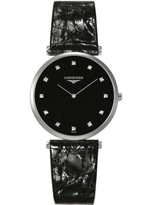 Longines La Grande Diamond L4.709.4.58.2 Watch 33mm