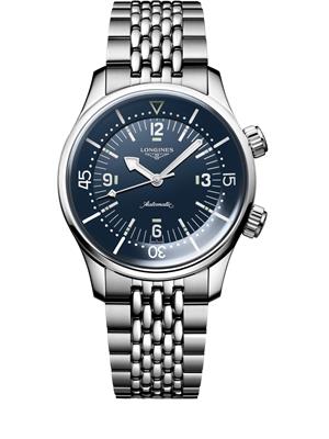 Longines Legend L3.764.4.90.7 Blue-Tone Diver Watch 39mm