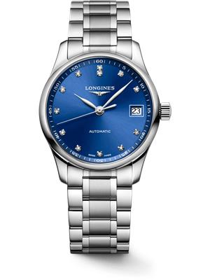 Longines Master Automatic Diamond Watch 34mm