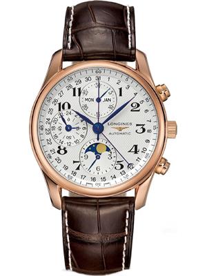 Longines Master L2.673.8.78.3 Moonphase Watch 40mm