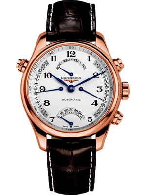 Longines Master L2.715.8.78.3 Retrograde Seconds 41mm