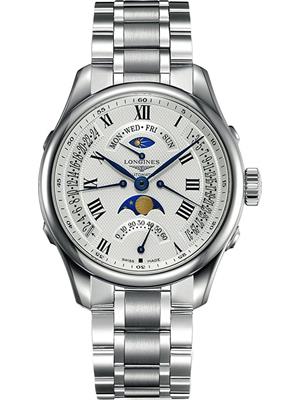 Longines Master L2.738.4.71.6 Moonphase Watch 41mm