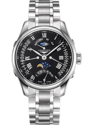 Longines Master L2.738.4.51.6 Moonphase Watch 41mm