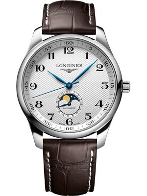 Longines Master L2.919.4.78.3 Moonphase Watch 42mm