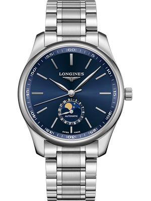 Longines Master L2.919.4.92.6 Moonphase Blue 42mm