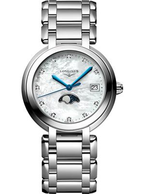 Longines PrimaLuna L8.116.4.87.6 Diamond Watch 34mm