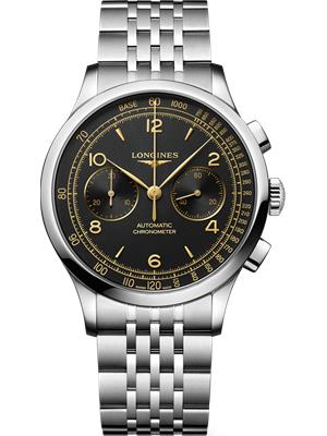 Longines RecordL2.921.4.56.6 Heritage Chronograph 40mm