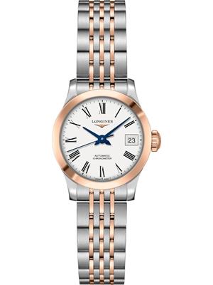 Longines Record L2.320.5.11.7 Watch 26mm