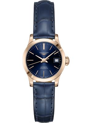 Longines Record L2.320.8.92.2 18K Automatic 26mm 