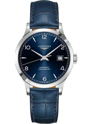 Longines Record L2.820.4.96.4 Watch 38.5mm 