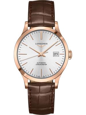 Longines Record L2.820.8.72.2 Watch 38.5mm 
