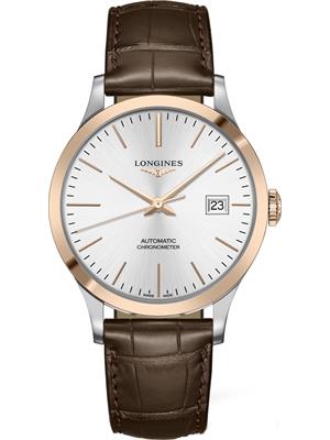 Longines Record L2.821.5.72.2 Gold Cap 200 Watch 40mm