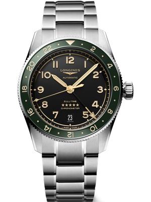 Longines Spirit L3.802.4.63.6 Zulu Time Grey Watch 39mm