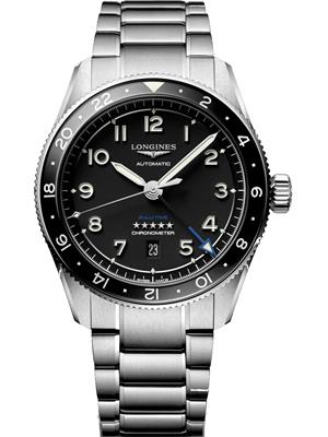 Longines Spirit L3.812.4.53.6 Zulu Time Watch 42mm