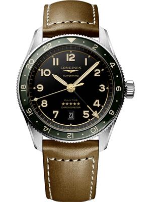 Longines Spirit L3.812.4.63.2 Zulu Time Watch 42mm